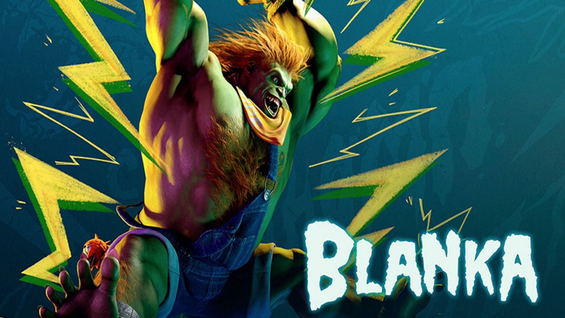 The character that inspired the Blanka-Chan costume is Blanka himself (Image via Capcom)