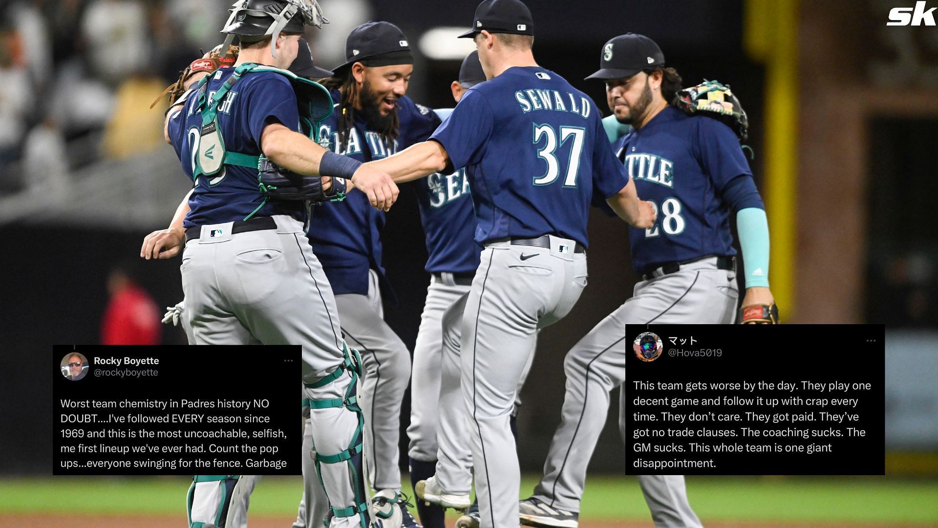 Padres fans furious after team's loss vs Mariners: Most