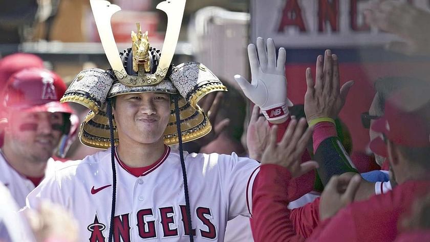 In Photos: Shohei Ohtani fans feast their eyes on Los Angeles Angels'  iconic samurai warrior helmet in Tokyo