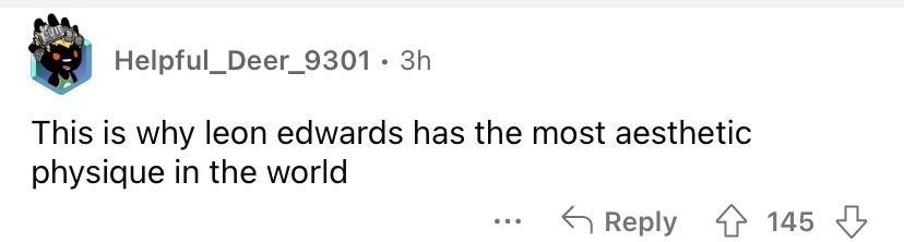 Reddit comment