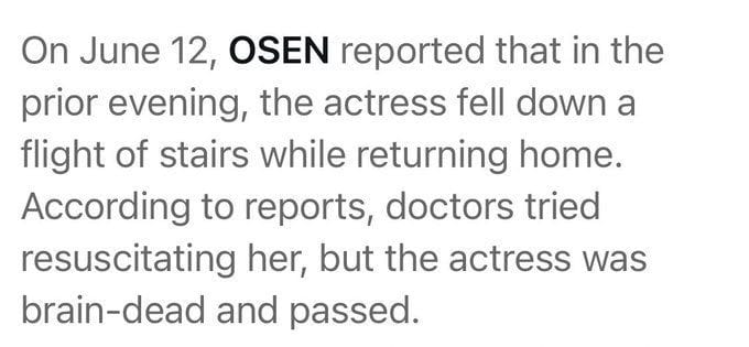 What happened to Park Soo-ryun? Tributes pour in as Snowdrop actress ...