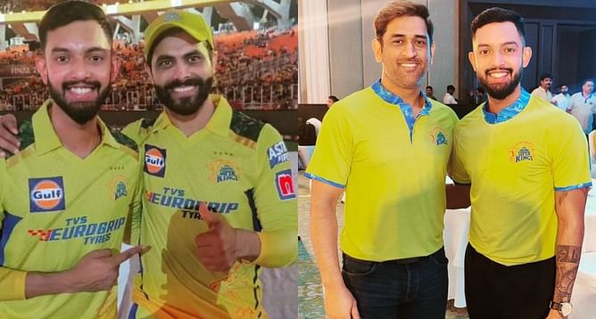 रविंद्र जडेजा ने युवा खिलाड़ी को दिया बड़ा तोहफा, CSK को IPL फाइनल जिताने वाला बल्ला कर दिया गिफ्ट