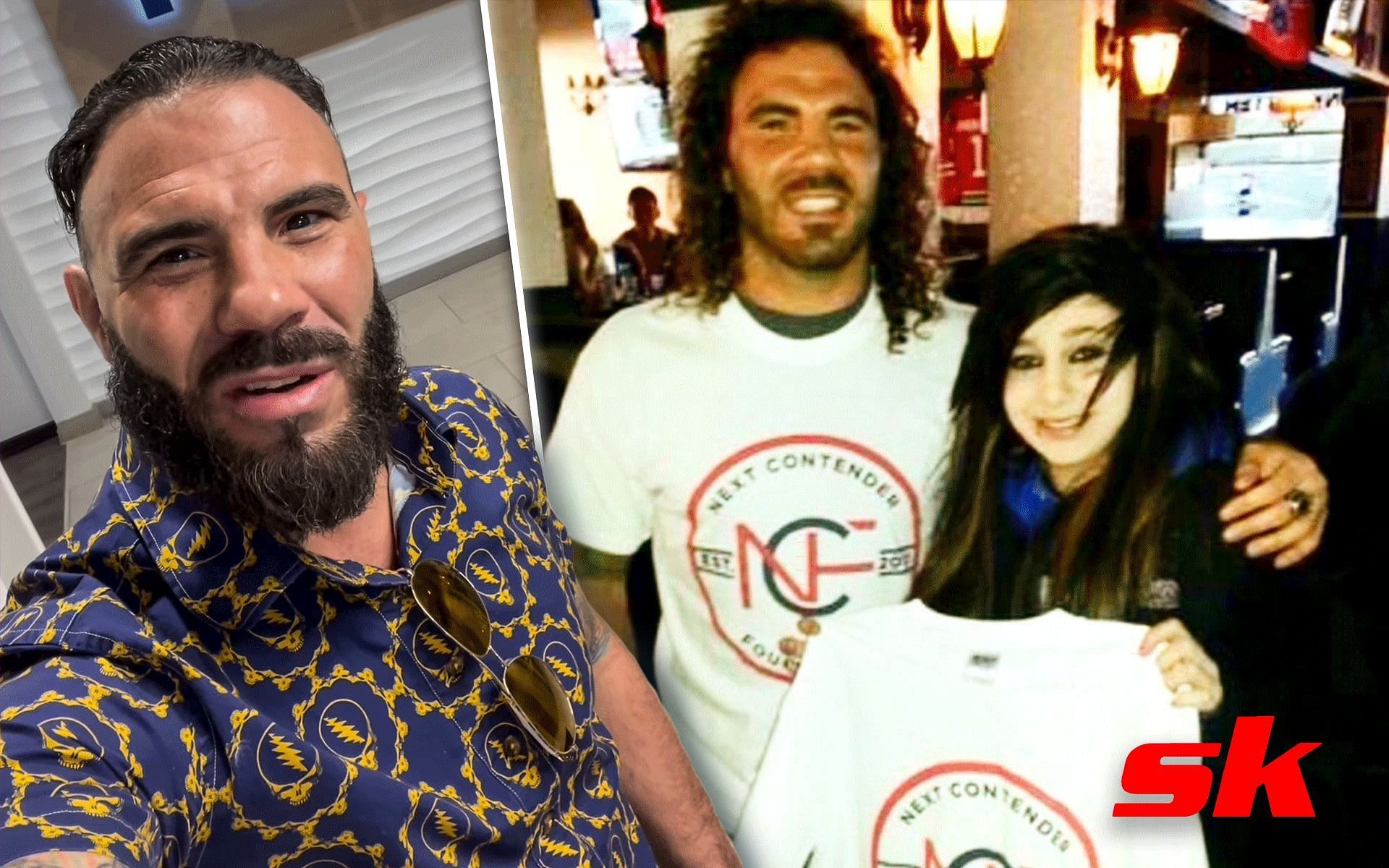 Clay Guida (left) and Clay Guida with Taylor Guerra (right) [Image credits: @clayguida on Instagram] 