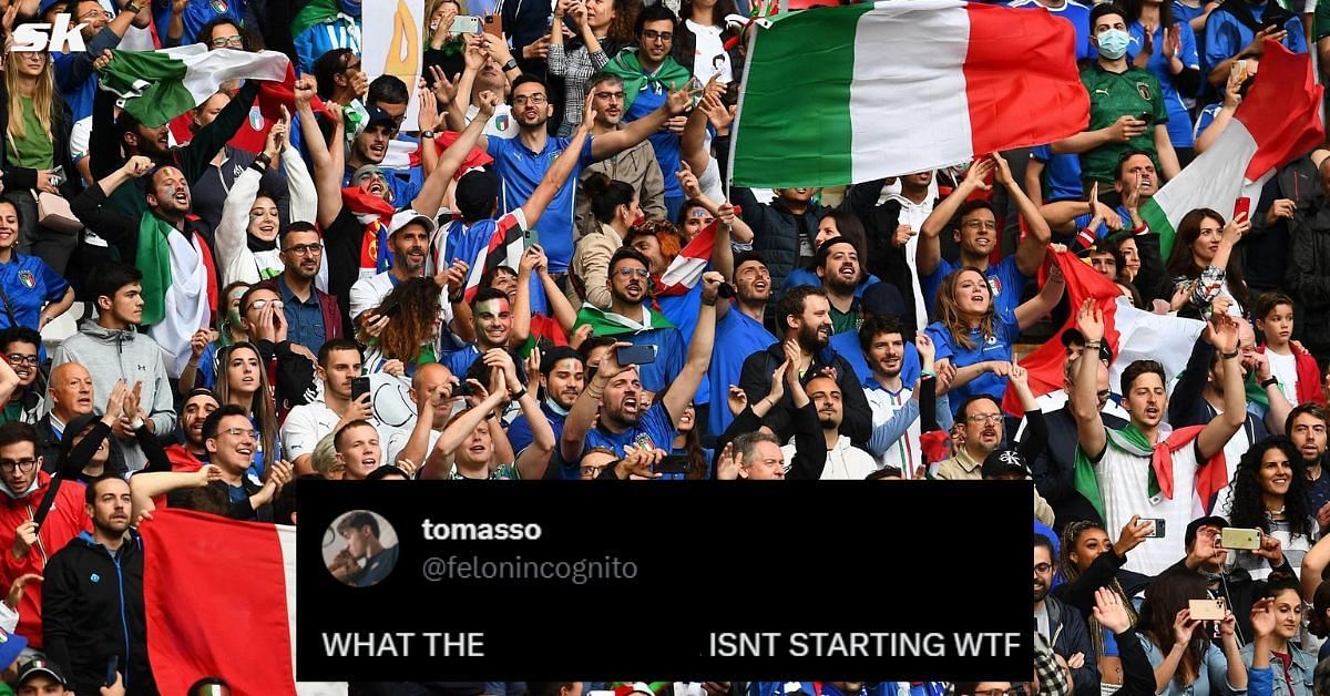 Italy fans wanted to see Federico Chiesa start.