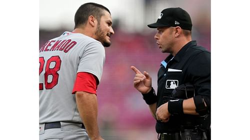 Nolan Arenado and Oliver Marmol