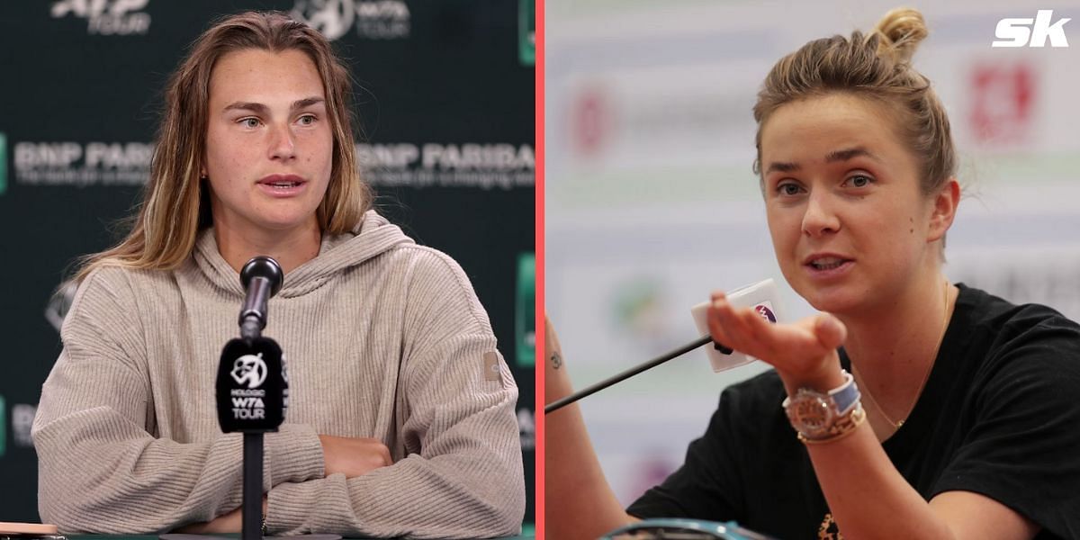 Elina Svitolina and Aryna Sabalenka have both spoken out on the Ukraine war during the French Open