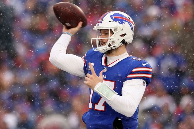 Josh Allen positive about limiting turnovers in 2023 with Bills - “Gotta be more efficient”