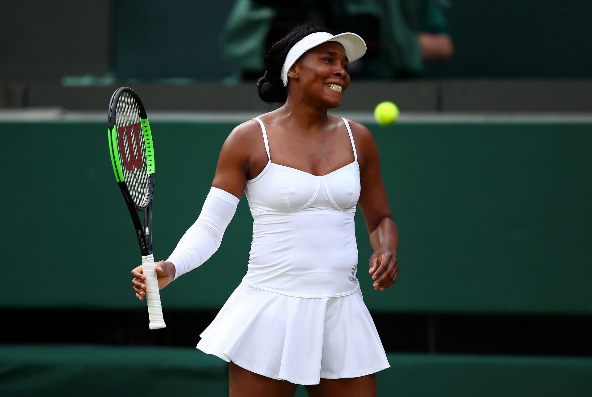 Venus Williams pictured at the Wimbledon Championships 2019.