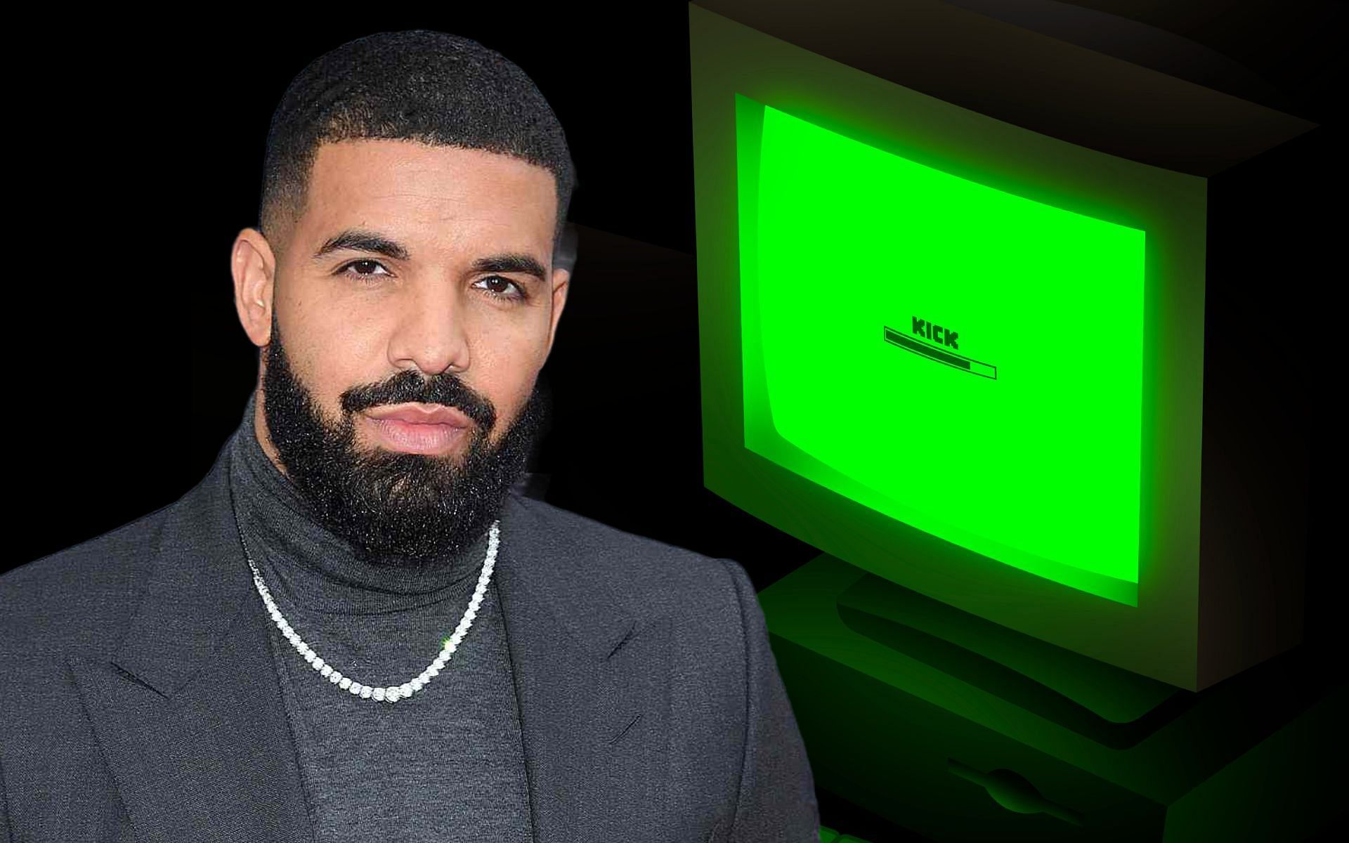 Drake went viral after his credit card seemingly got declined during his Kick livestream (Image via Sportskeeda)