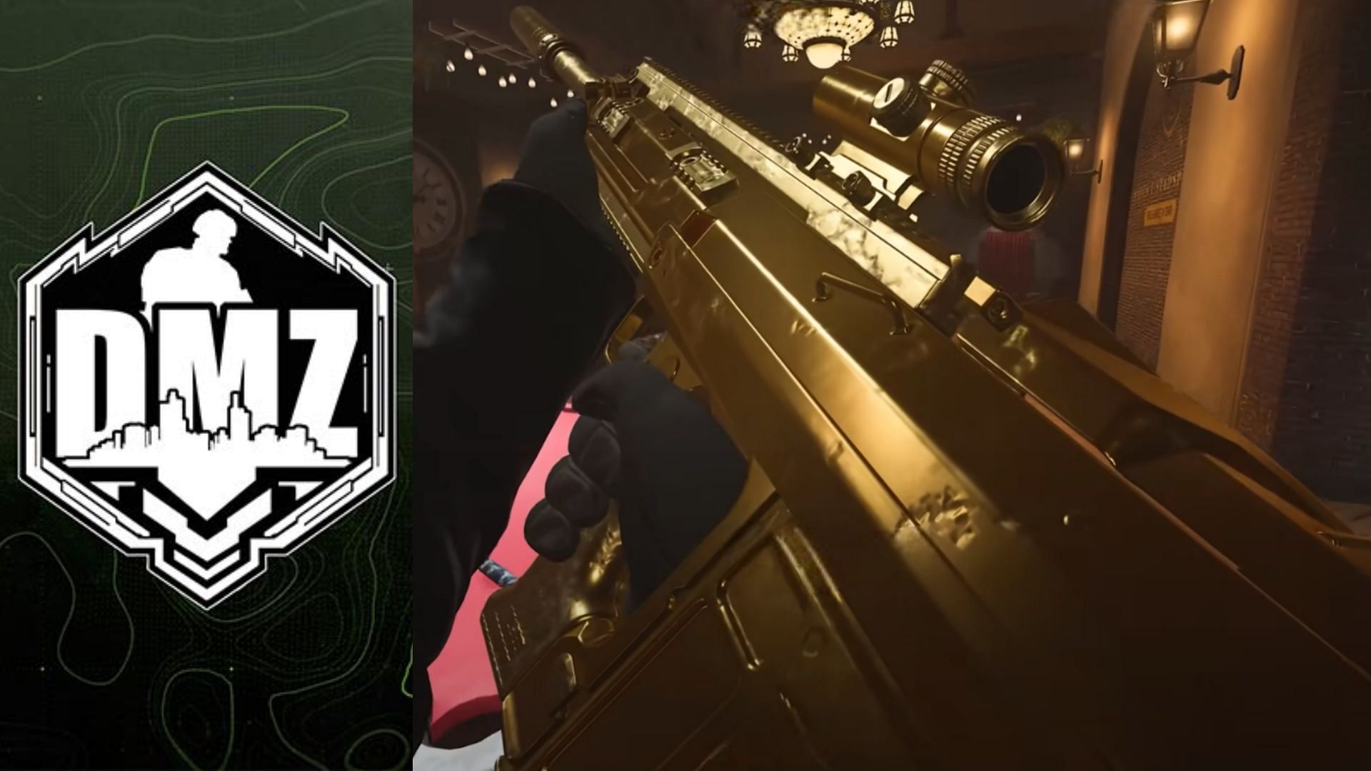 Finding the secret Gold Signal 50 sniper rifle in Warzone 2 DMZ (Images via Activision)