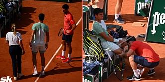 Why did Carlos Alcaraz lose a game for medical timeout? All you need to know about controversial French Open moment that led to Djokovic being booed