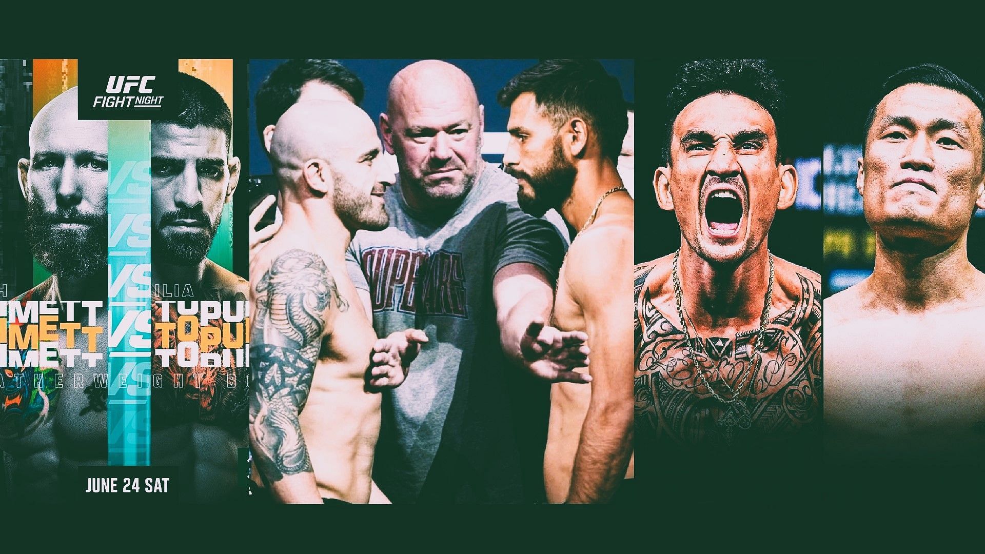 Blockbuster featherweight fights are on the horizon [Images via @ufc, @panteraufc &amp; @espnmma on Instagram]