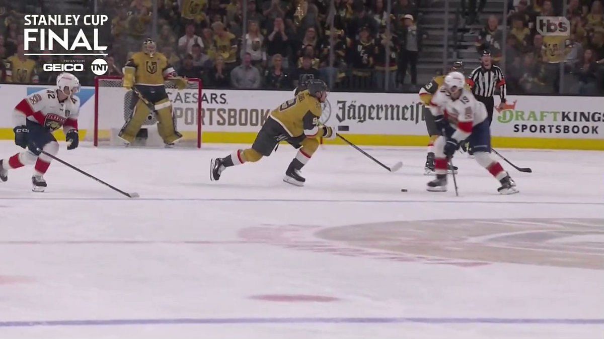 Stanley Cup Final: Matthew Tkachuk lays out Jack Eichel with crushing hit  in Game 2