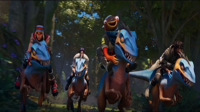 Fortnite Chapter 4 Season 3 trailer: Rideable Raptors, Optimus Prime Outfit, Vines, Sand Slone, and more