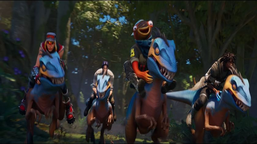 Fortnite Chapter 4 Season 3 trailer: Rideable Raptors, Optimus Prime ...