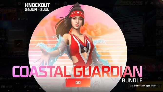 How to get Coastal Guardian Bundle in Free Fire MAX
