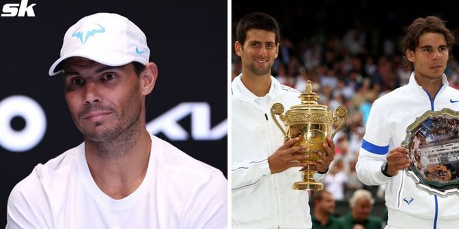 "Probably the level of Novak of today is not forever"- When Rafael Nadal commented on losing Wimbledon final to Novak Djokovic