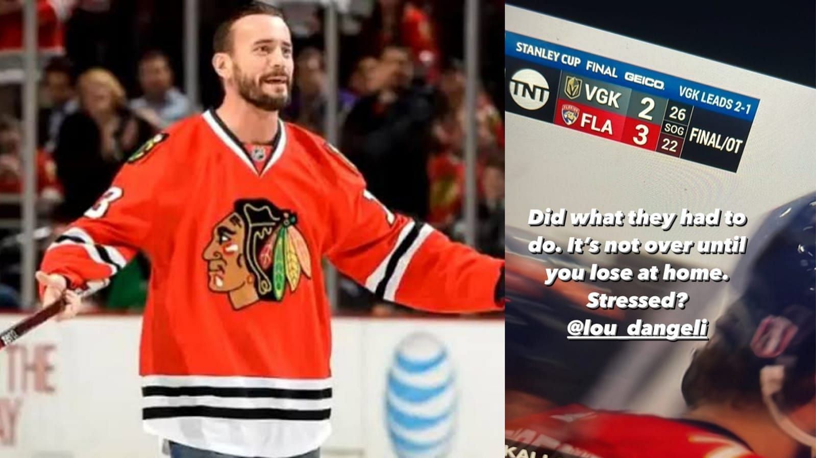 CM Punk takes to Instagram to comment on Florida Panthers