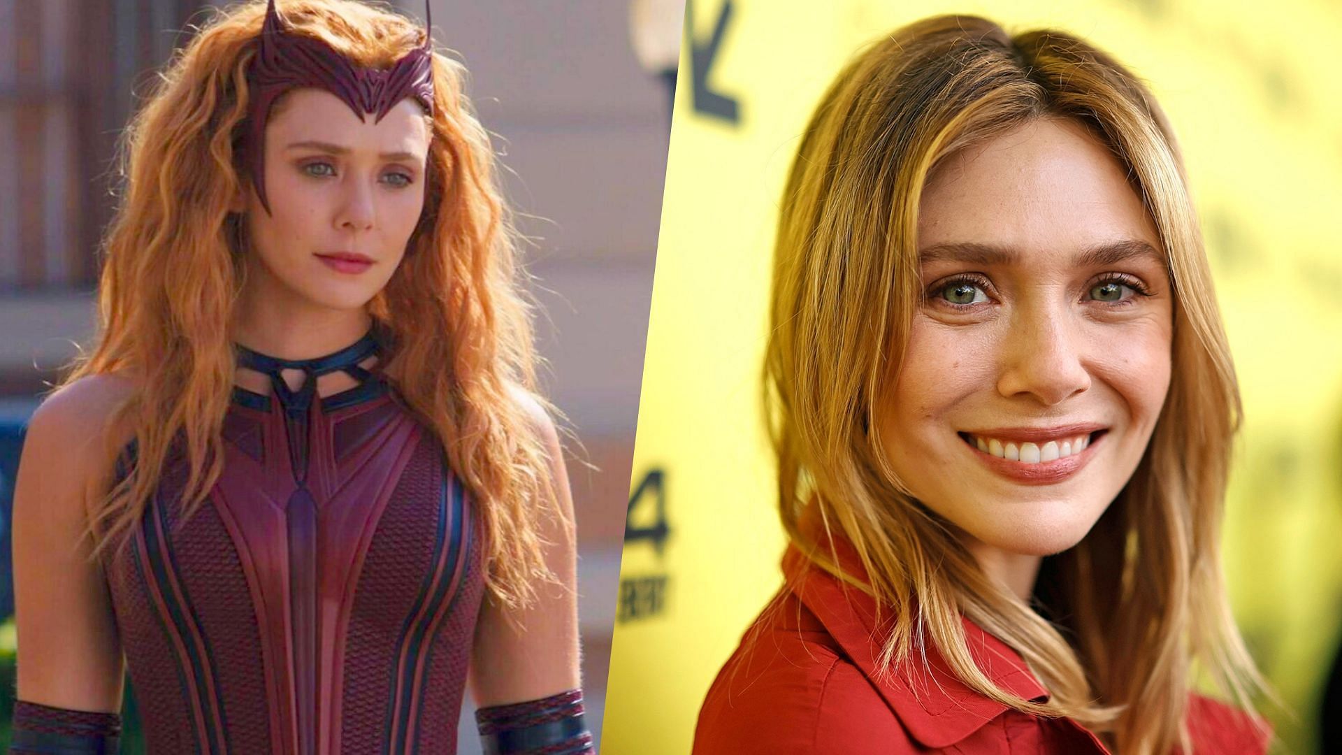 Elizabeth Olsen is satisfied with what she did with Wanda Maximoff/Scarlet Witch and is not eager to come back (Images via Marvel/Getty)