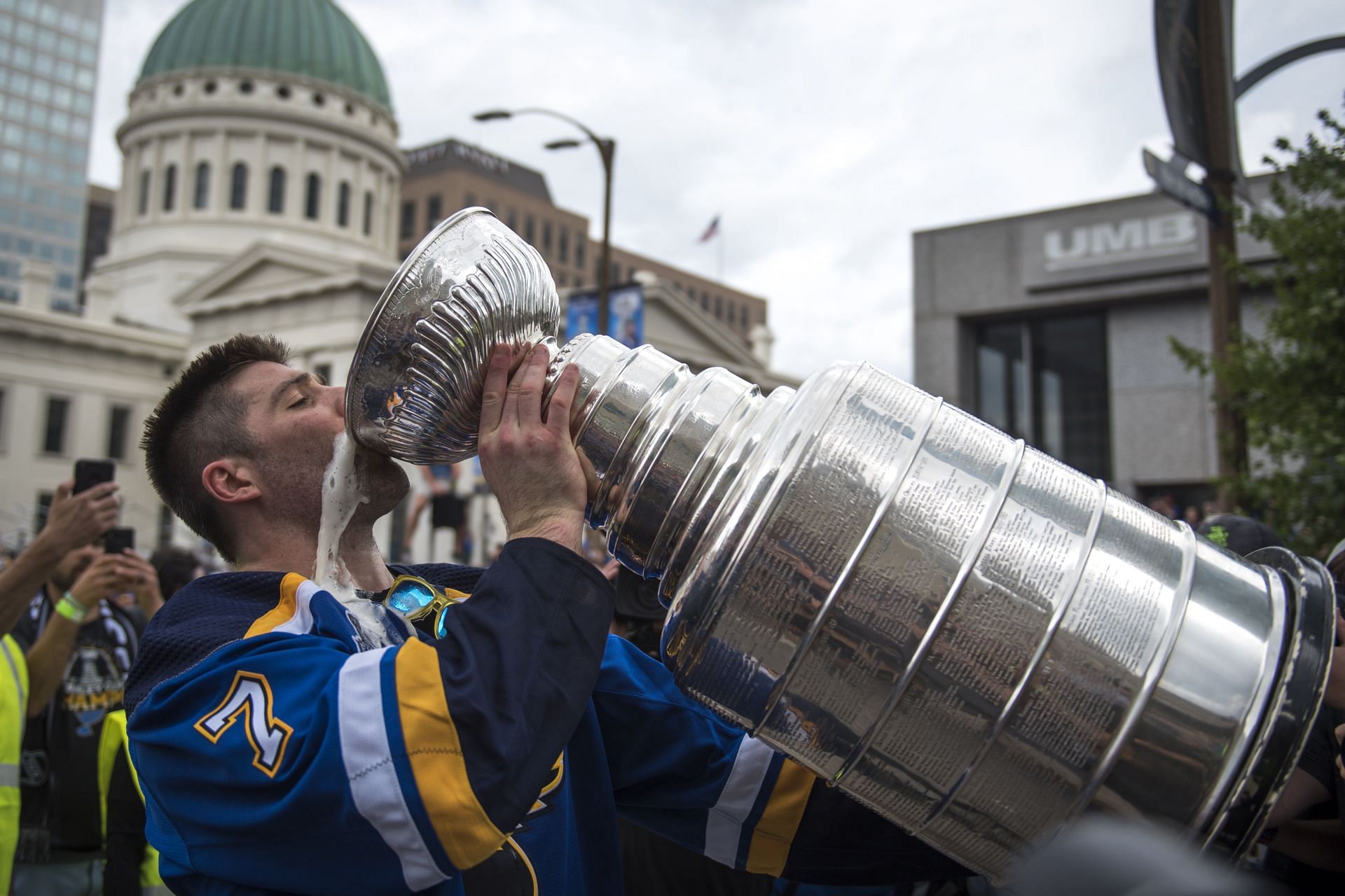 WATCH: How many beers does it take to fill the Stanley Cup?