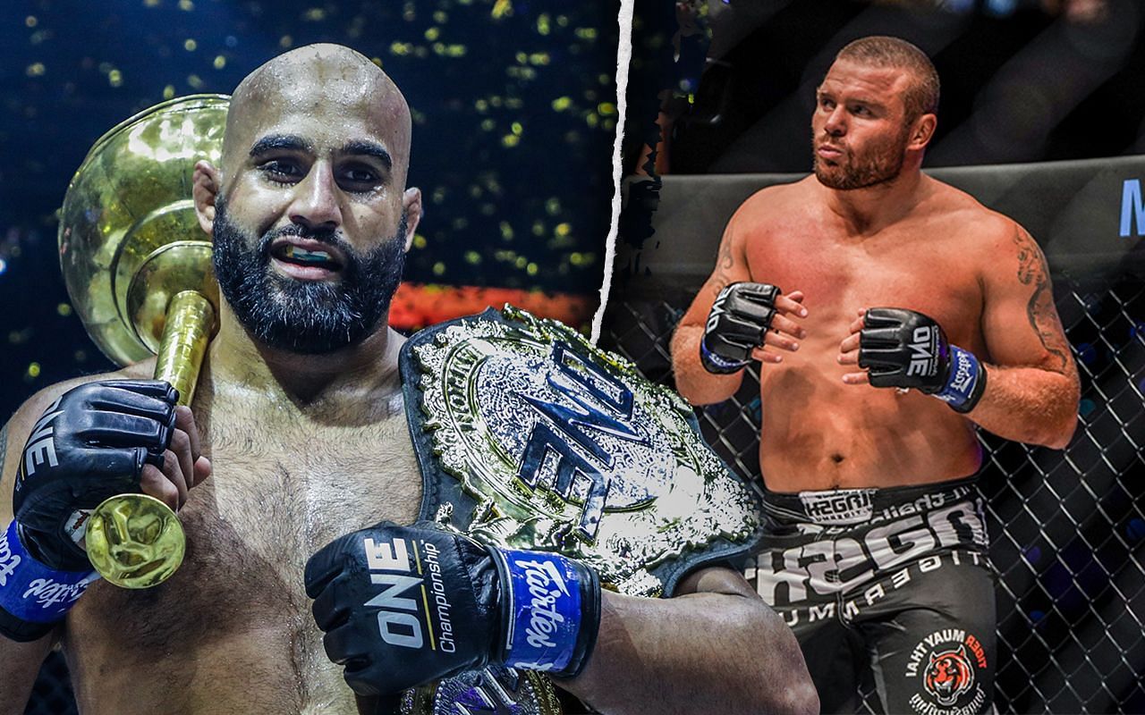 Arjan Bhullar (Left) finally meets Anatoly Malykhin (Right) at ONE Friday Fights 22