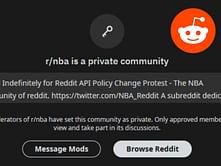What happened to NBA Subreddit? Community shares reason behind indefinite closure