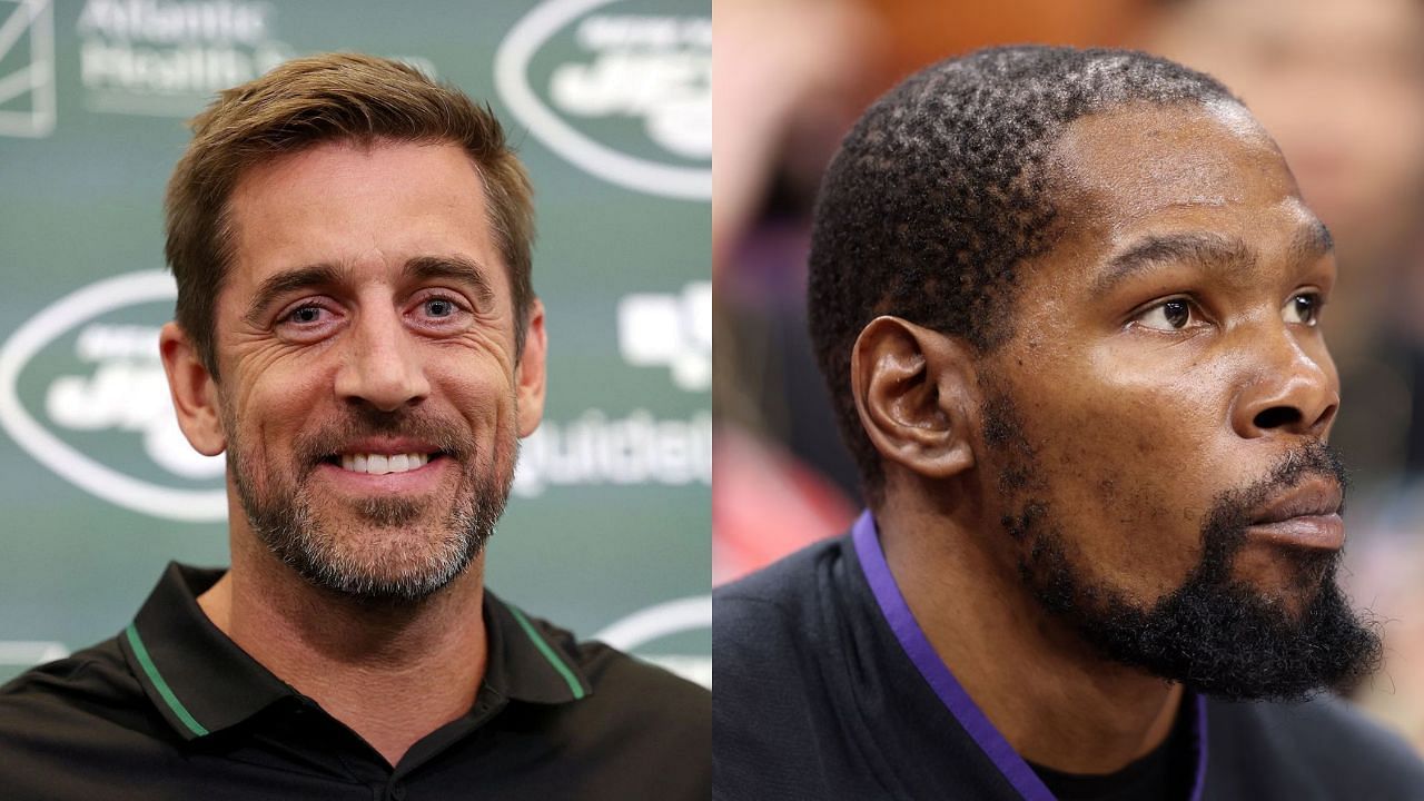 Aaron Rodgers and Kevin Durant were recently seen training together in California