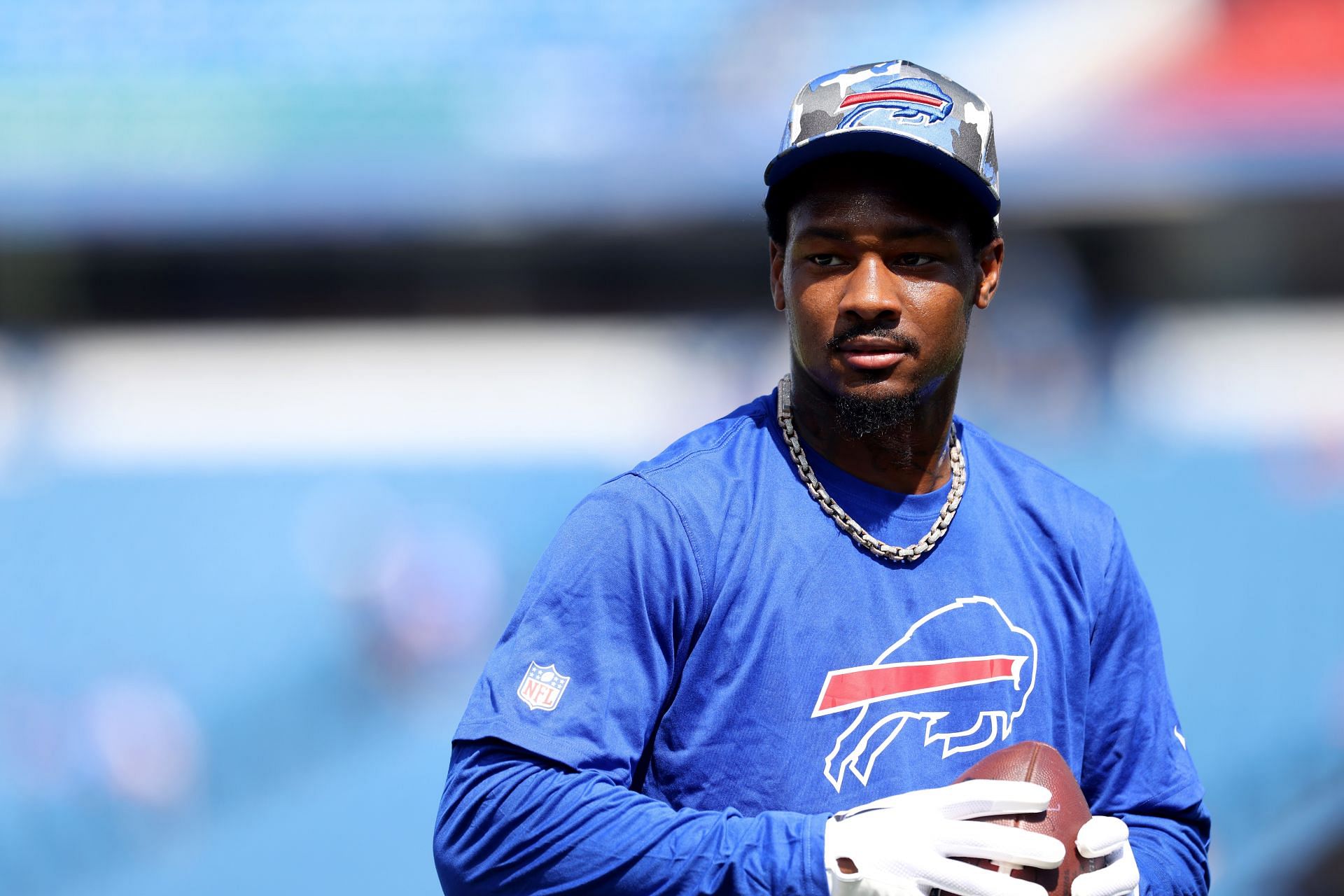 Diggs returns to practice with Bills coach McDermott saying receiver's  concerns are resolved