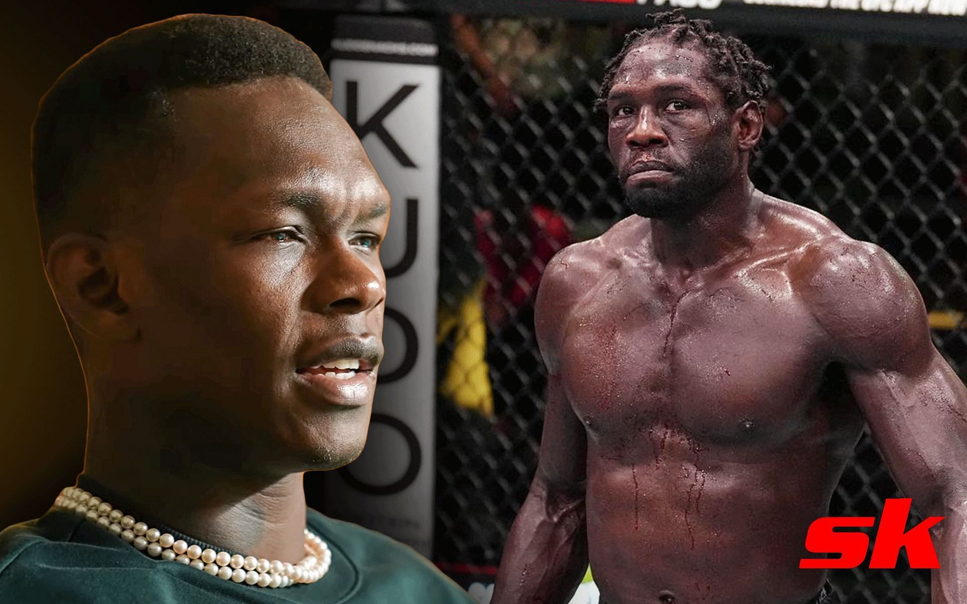 Israel Adesanya (left) and Jared Cannonier (right) [Image credits: @ufc and @stylebender on Instagram]