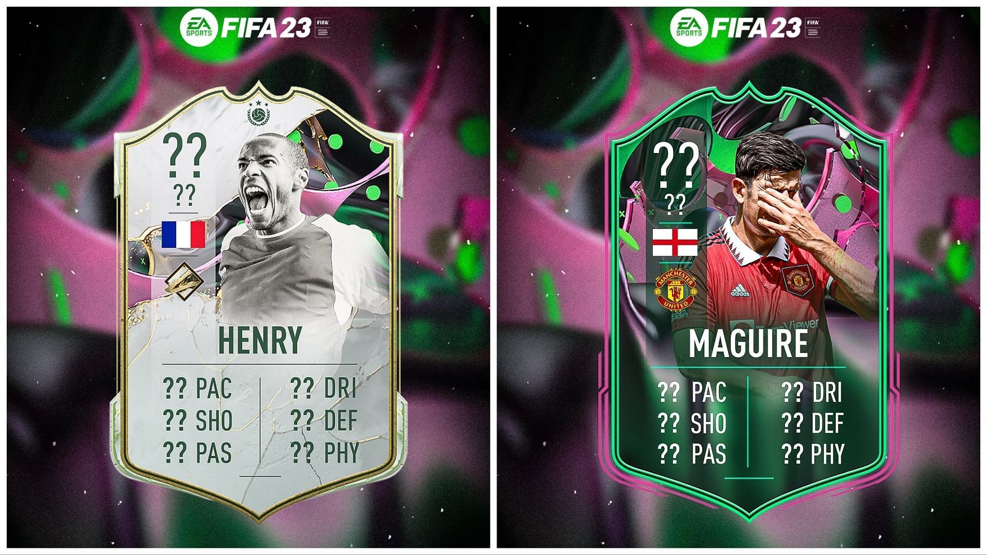 Shapeshifters Henry and Maguire have been leaked (Images via Twitter/FUT Sheriff)