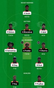 ODL vs ODJ Fantasy Suggestion Team 1