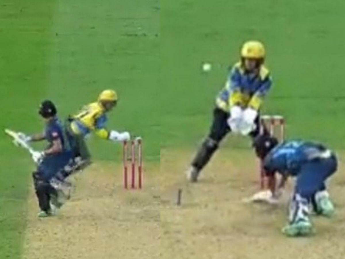 Haider Ali stumping T20 Blast