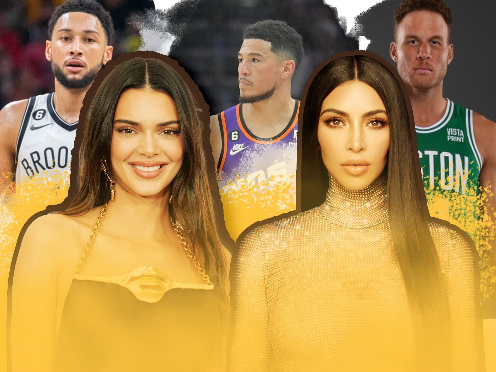 Kim Kardashian trolled her little sister Kendall Jenner about her NBA dating history.