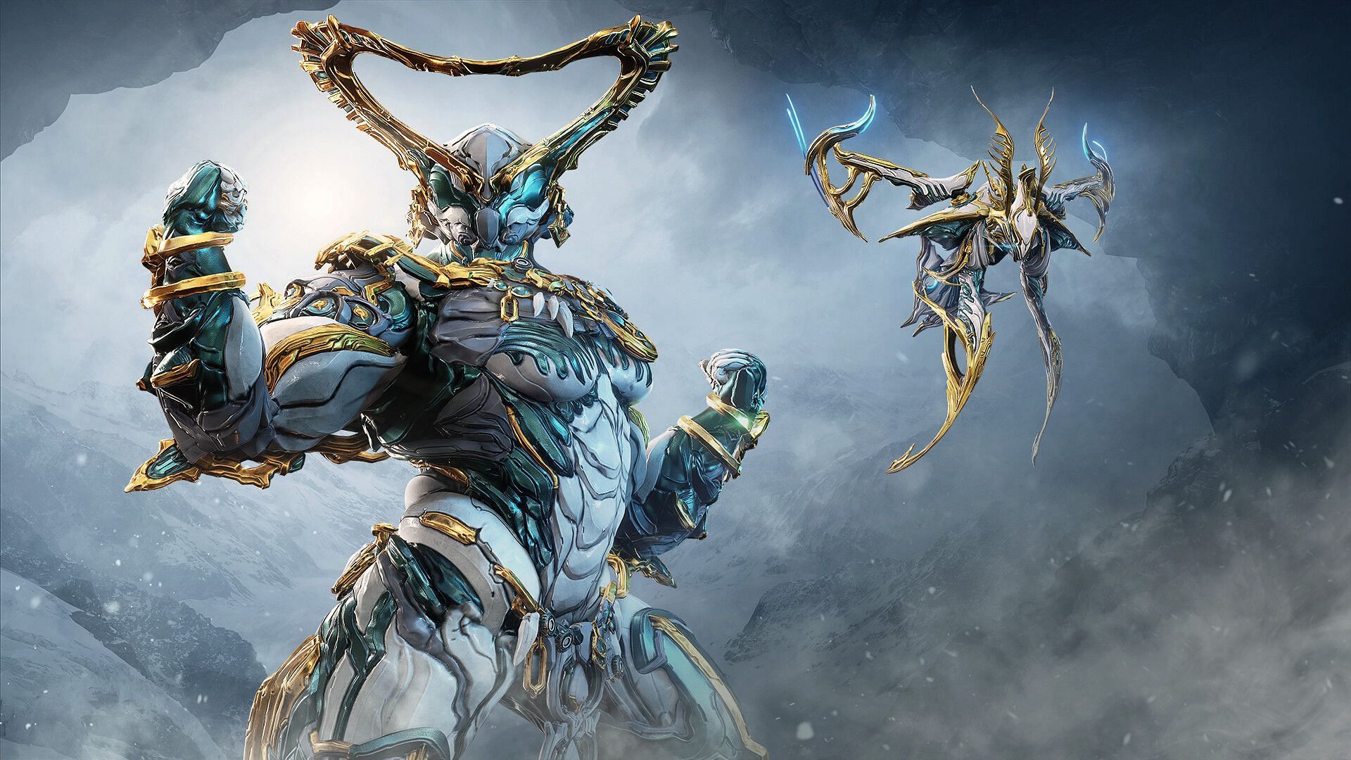 Hildryn&#039;s Haven Grants her the largest shield gate in Warframe (image via Digital Extremes)