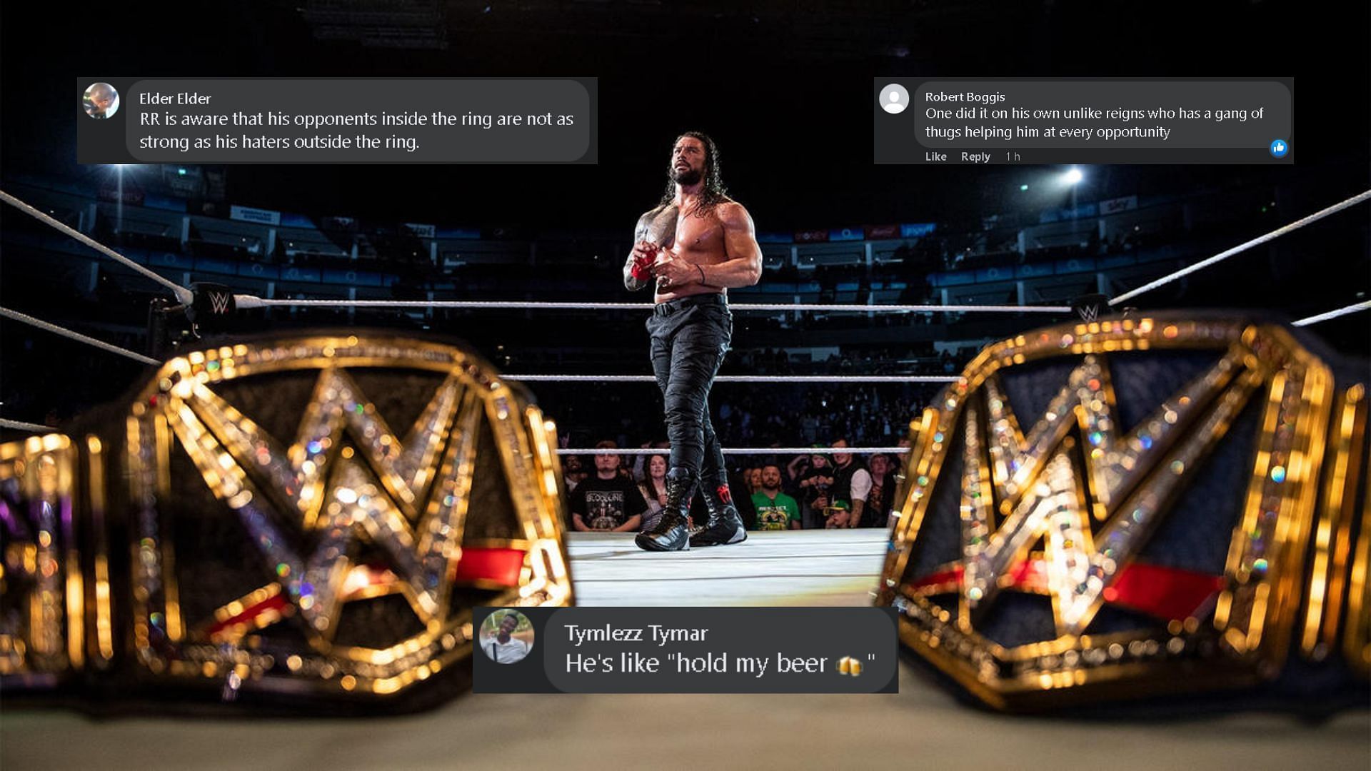 Current undisputed WWE world champion Roman Reigns won the Universal belt in 2020.