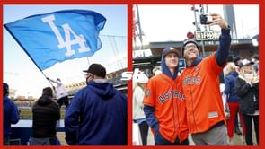 Baseball Twitter reacts to Los Angeles Dodgers fans heckling Houston Astros fan at Dodger Stadium: "Seems like good ole nice folks"