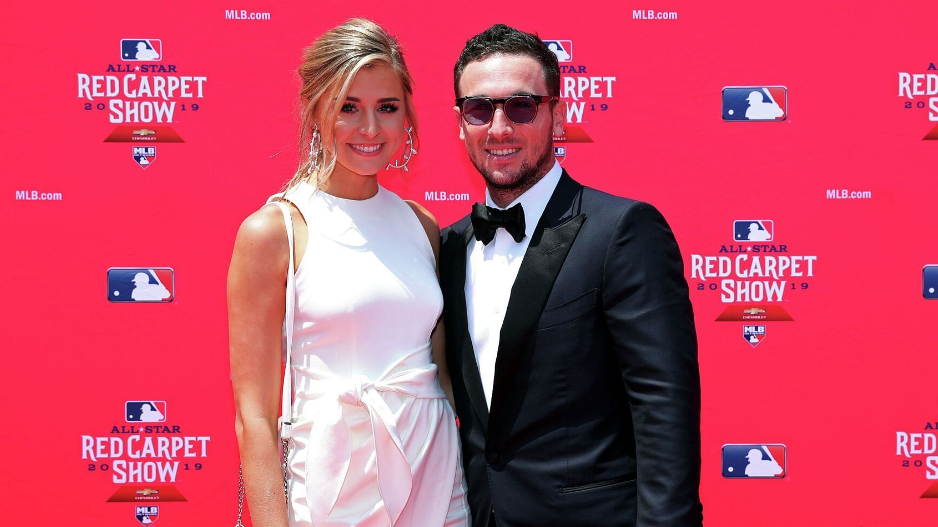 Alex Bregman and his wife reagan Bregman