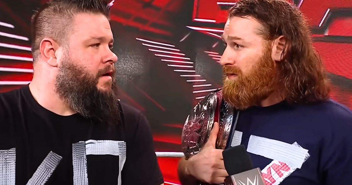 WWE Tag Team Champions Kevin Owens and Sami Zayn.