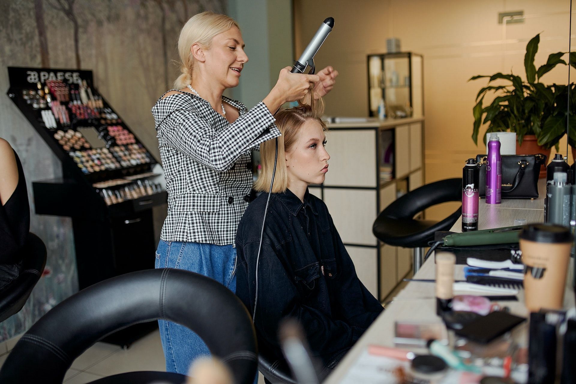 Avoid hair styling products. (Photo via Pexels/Sergey Makashin)