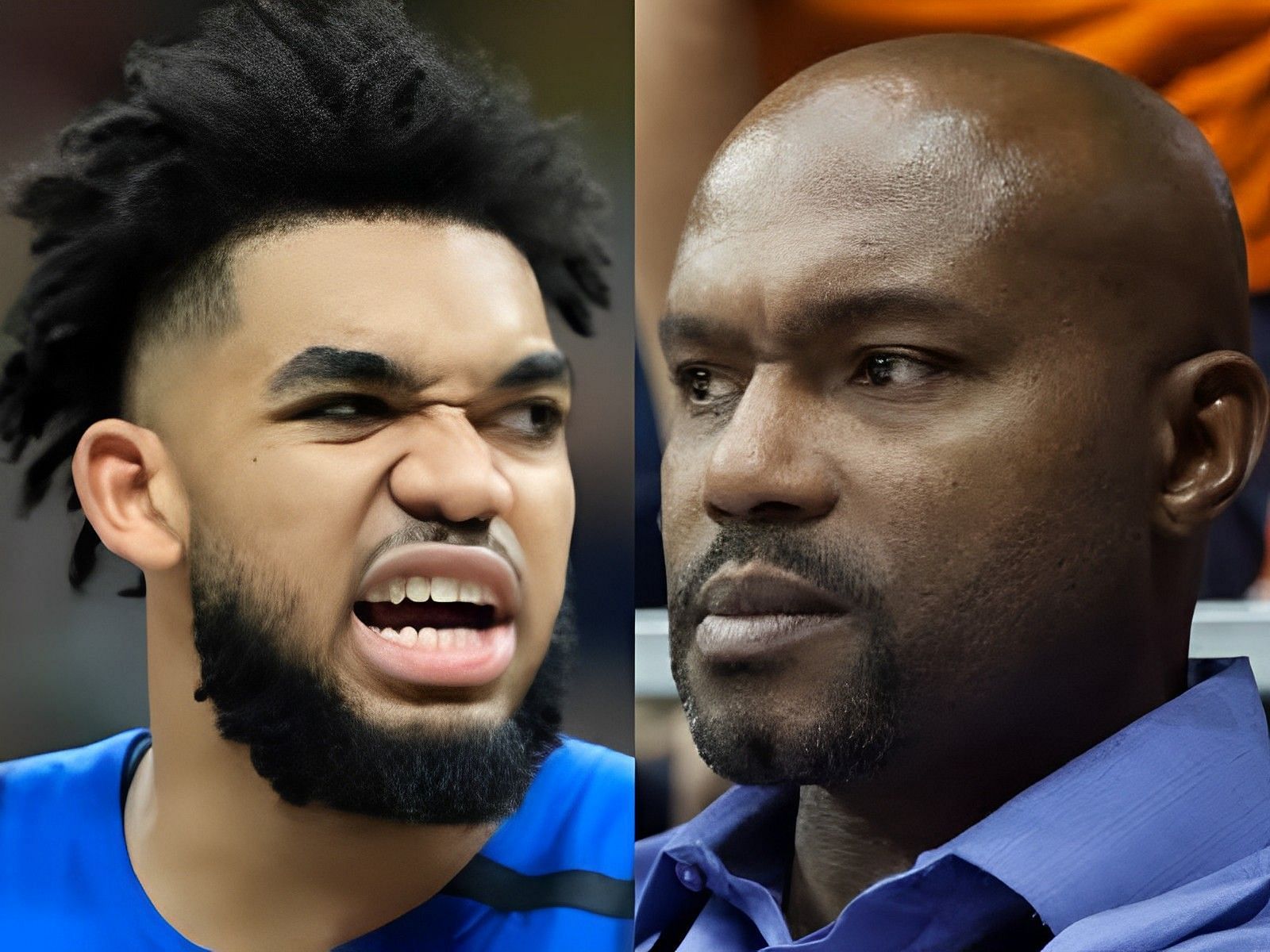 Minnesota Timberwolves star big man Karl-Anthony Towns and NBA Hall of Famer Tim Hardaway