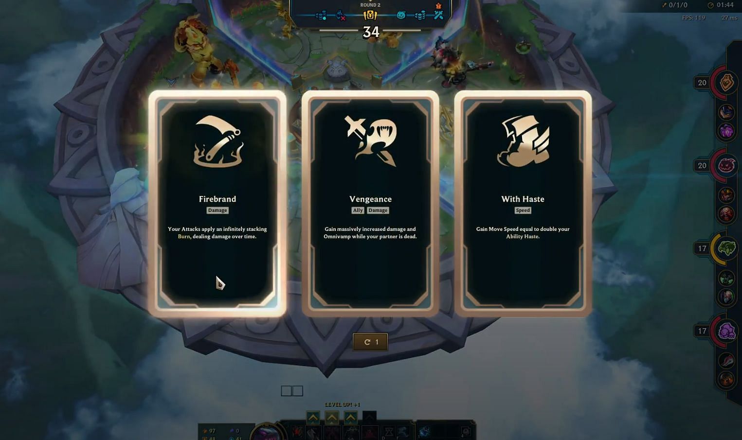 League of Legends: Arena will feature Augments (Image via Riot Games)