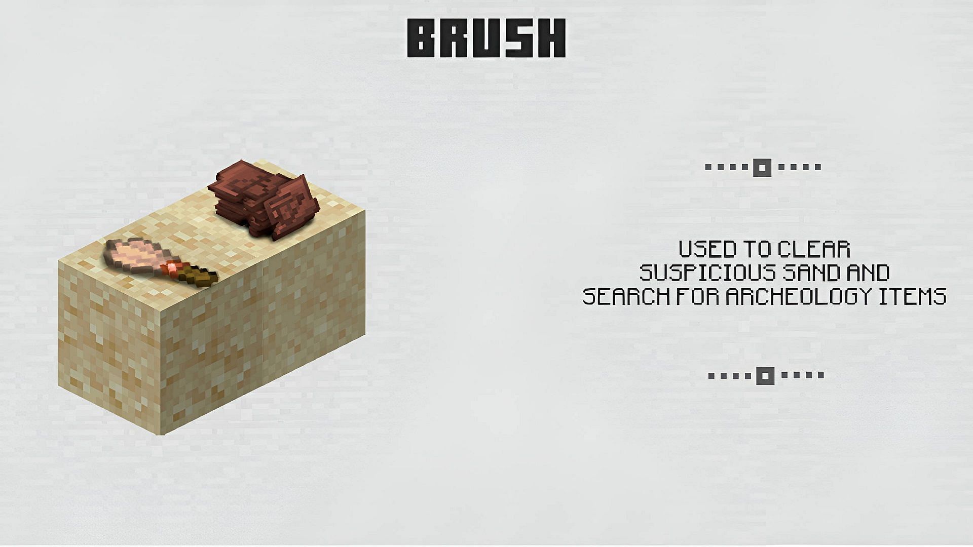 What does a brush do in Minecraft 1.20? Answered