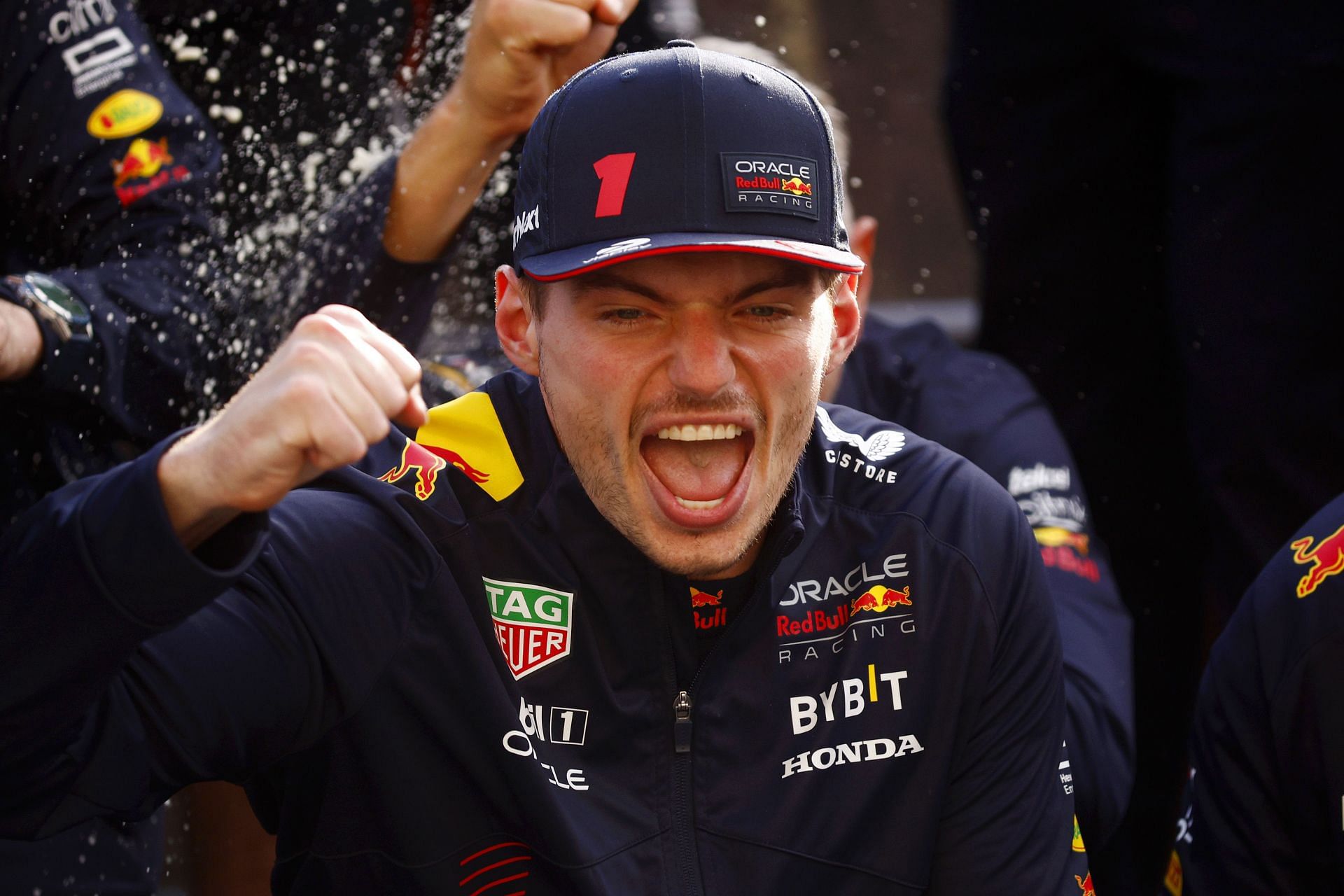 Max Verstappen after winning the Canadian Grand Prix on June 18