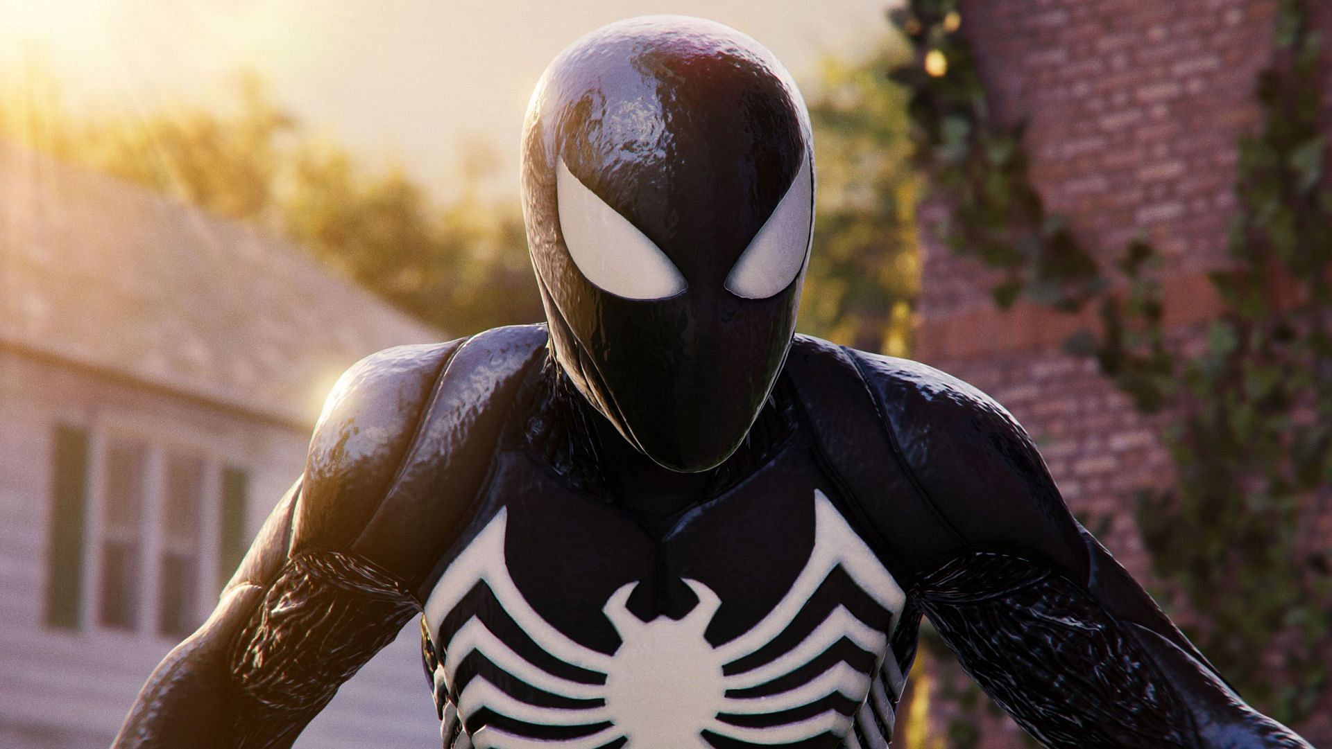 black spiderman