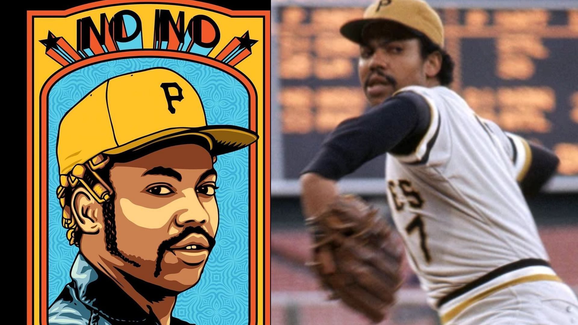 Dock Ellis of the Pittsburgh Pirates looks into the camera for