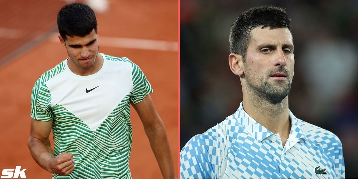 Carlos Alcaraz and Novak Djokovic will lock horns in the semifinals of the French Open