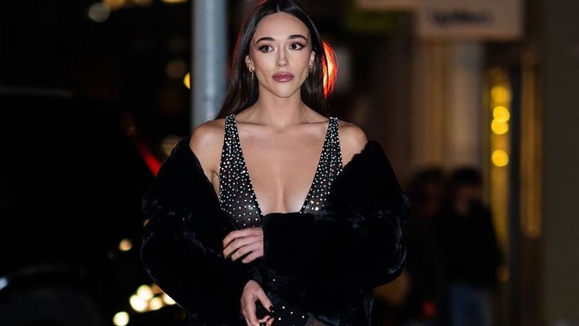 Olivia Culpo Dons Romantic Style in Sheer Dress at NFL Honors 2023