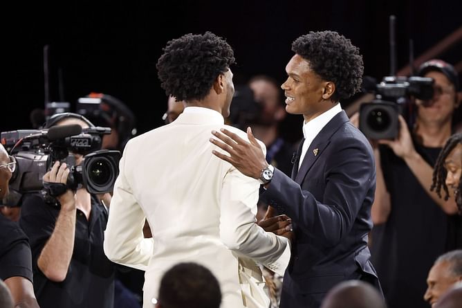 “He was definitely the blueprint” - Thompson twins share their childhood basketball inspiration & it’s not LeBron James or Steph Curry