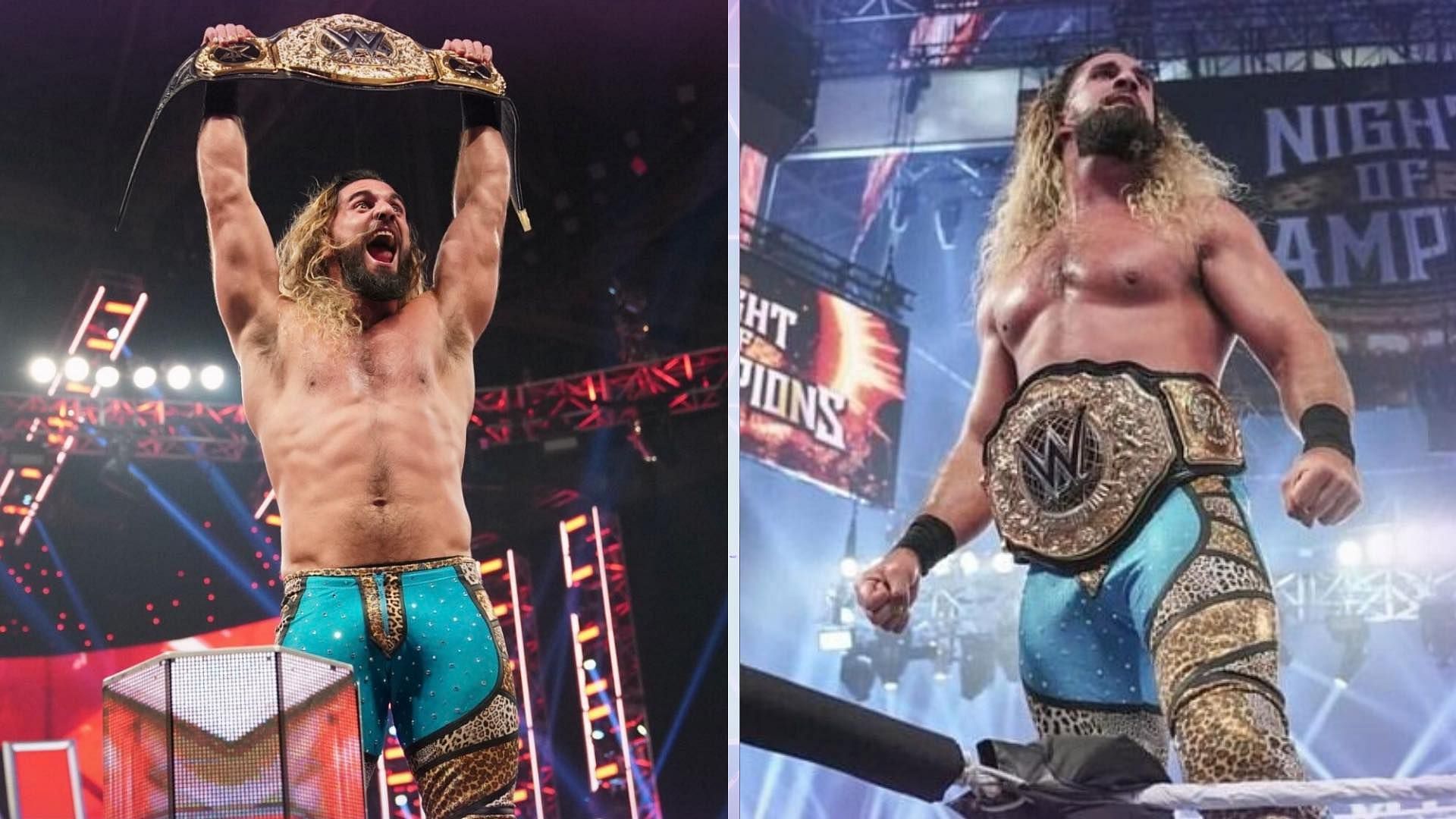 Seth Rollins is the new WWE World Heavyweight Champion.