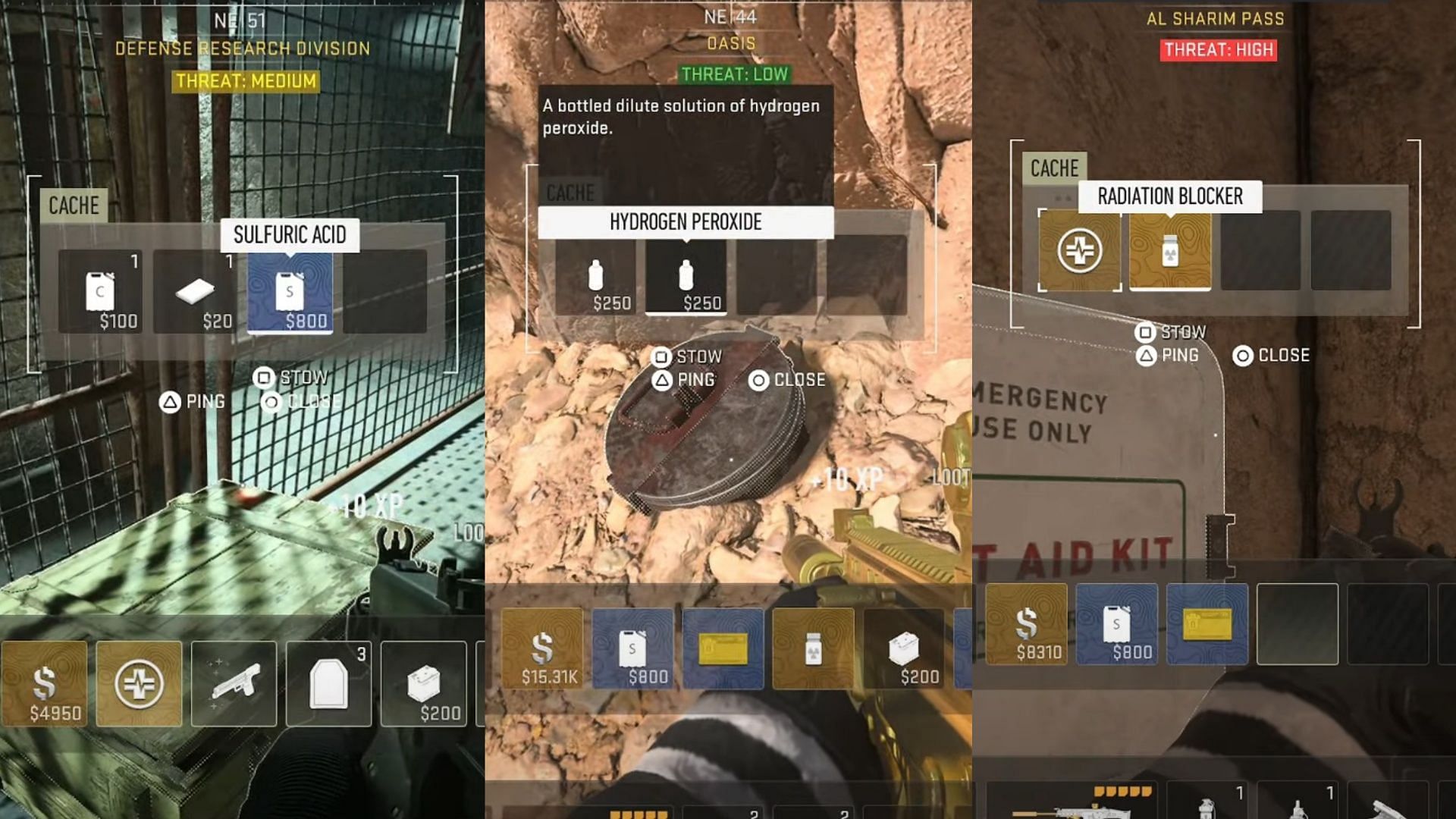 All the required items that you need to find (Image via YouTube/Errl Shatter)